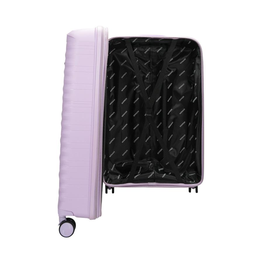 Nomad Discover 75cm Hardside Checked Suitcase Light Purple Light Purple