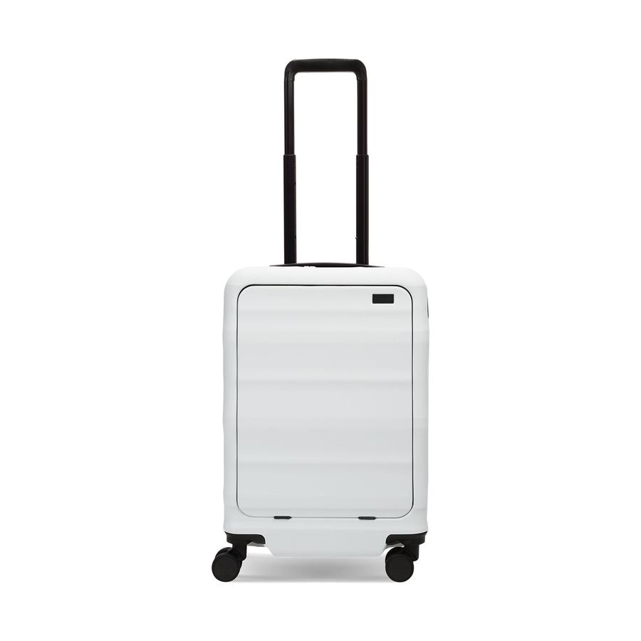 Explorer Luna-Air 55cm Front Access Hardside Carry-On Suitcase White White
