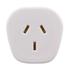Lewis N. Clark NZ to Europe Travel Adapter White