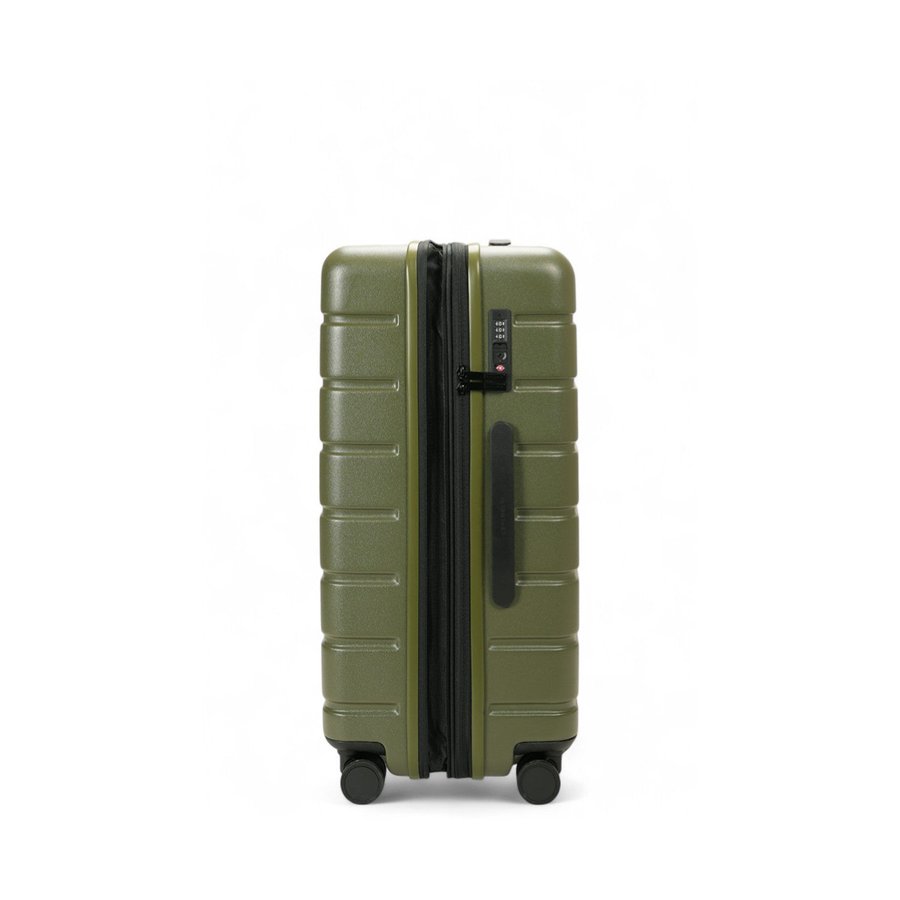 Explorer Arlo Pro 52cm Front Access & 65cm Hardside Luggage Set Evergreen Evergreen