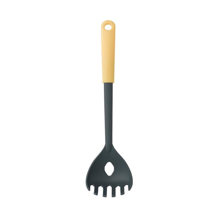 Brabantia Tasty+ Spaghetti Spoon Plus Measure Tool Vanilla Yellow Vanilla Yellow