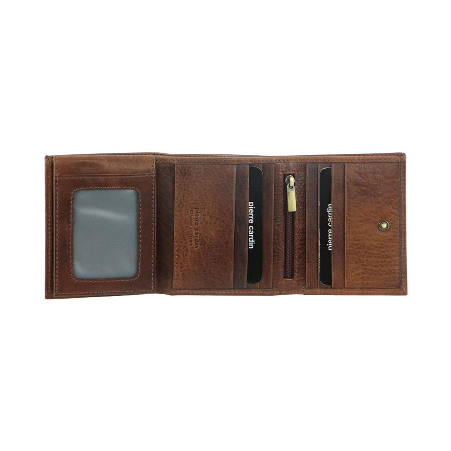 Pierre Cardin Archer Men's Italian Leather RFID Wallet Cognac Cognac