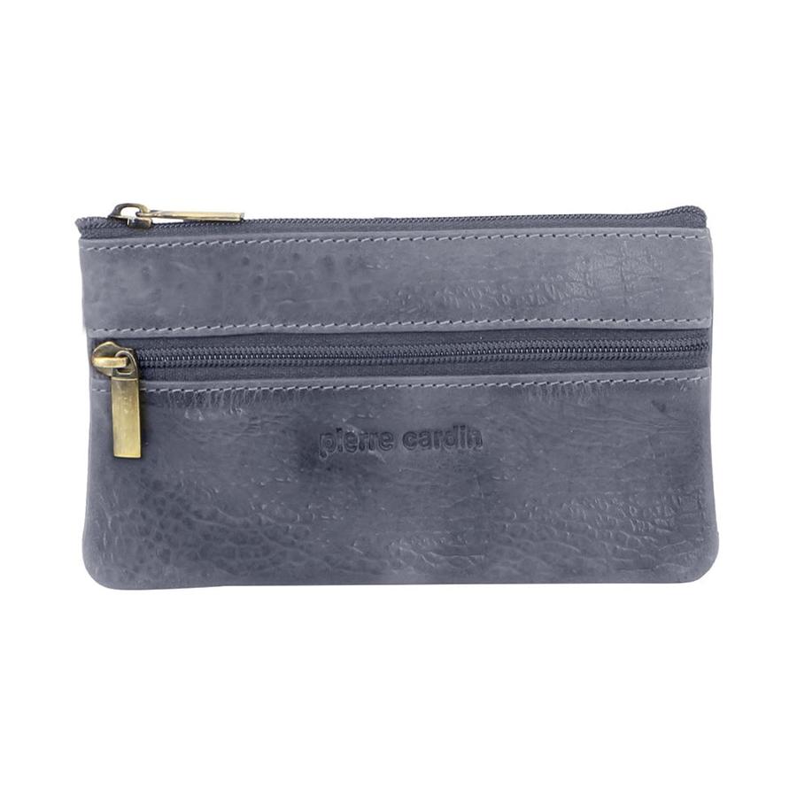 Pierre Cardin Tiana Italian Leather Coin Purse Teal Teal