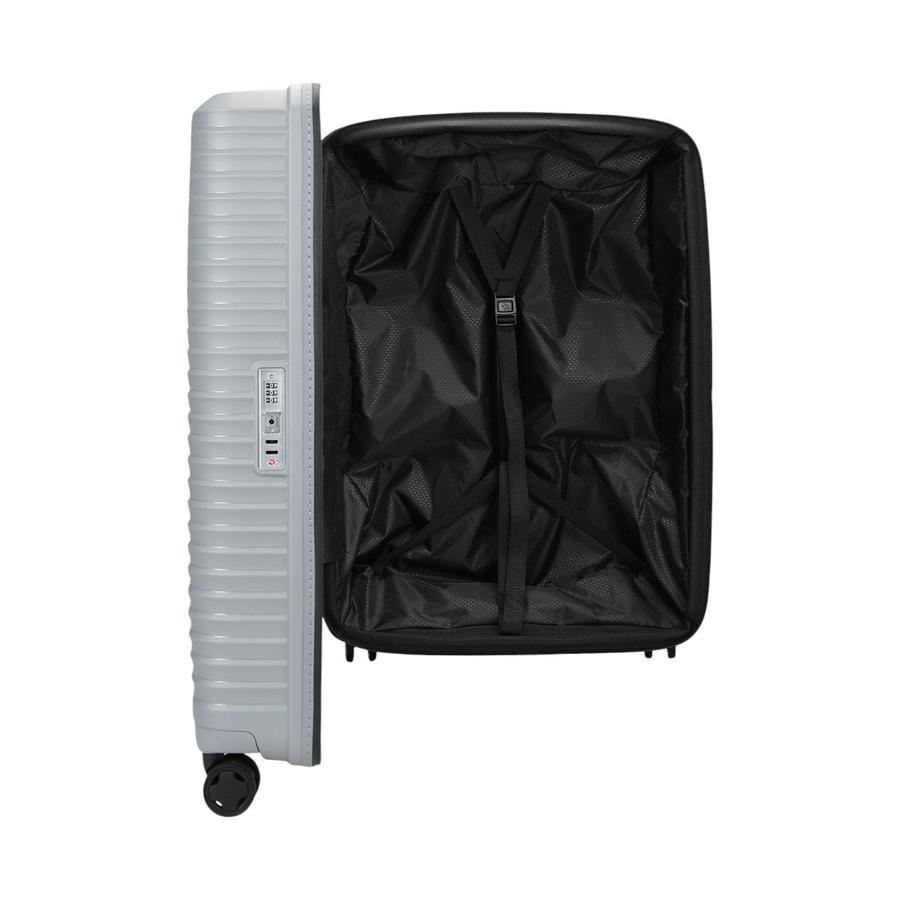 Samsonite Upscape 75cm Hardside Checked Suitcase Platinum Platinum