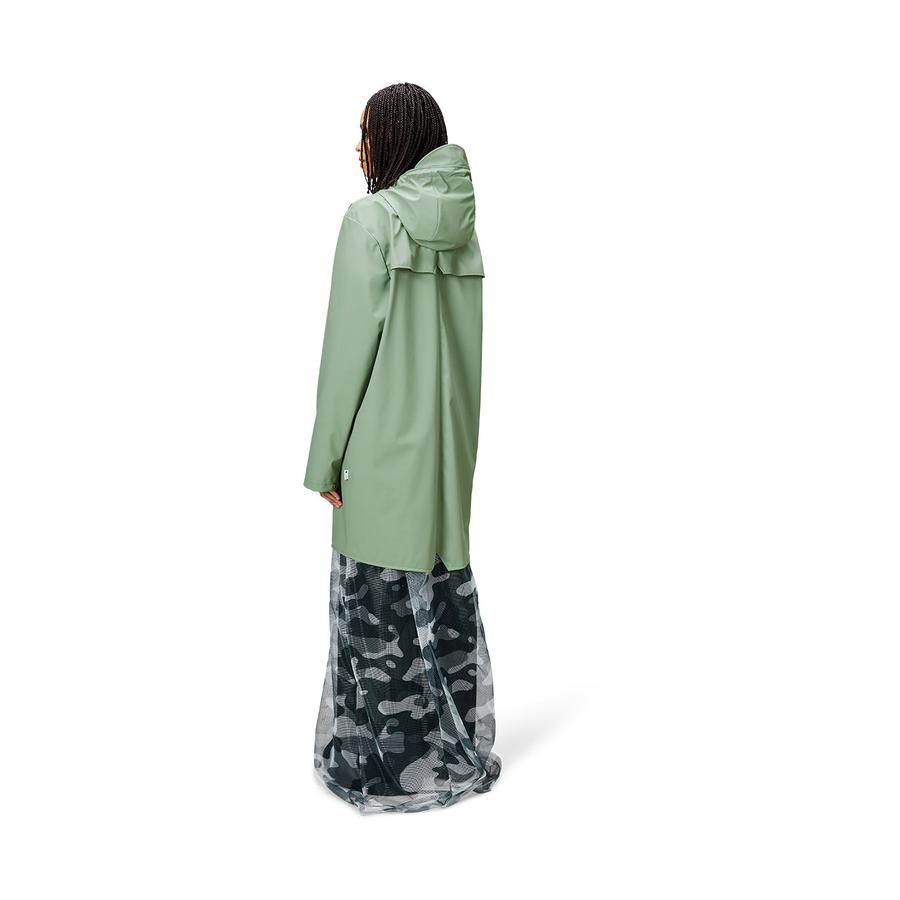 Rains Long Jacket Haze XXL
