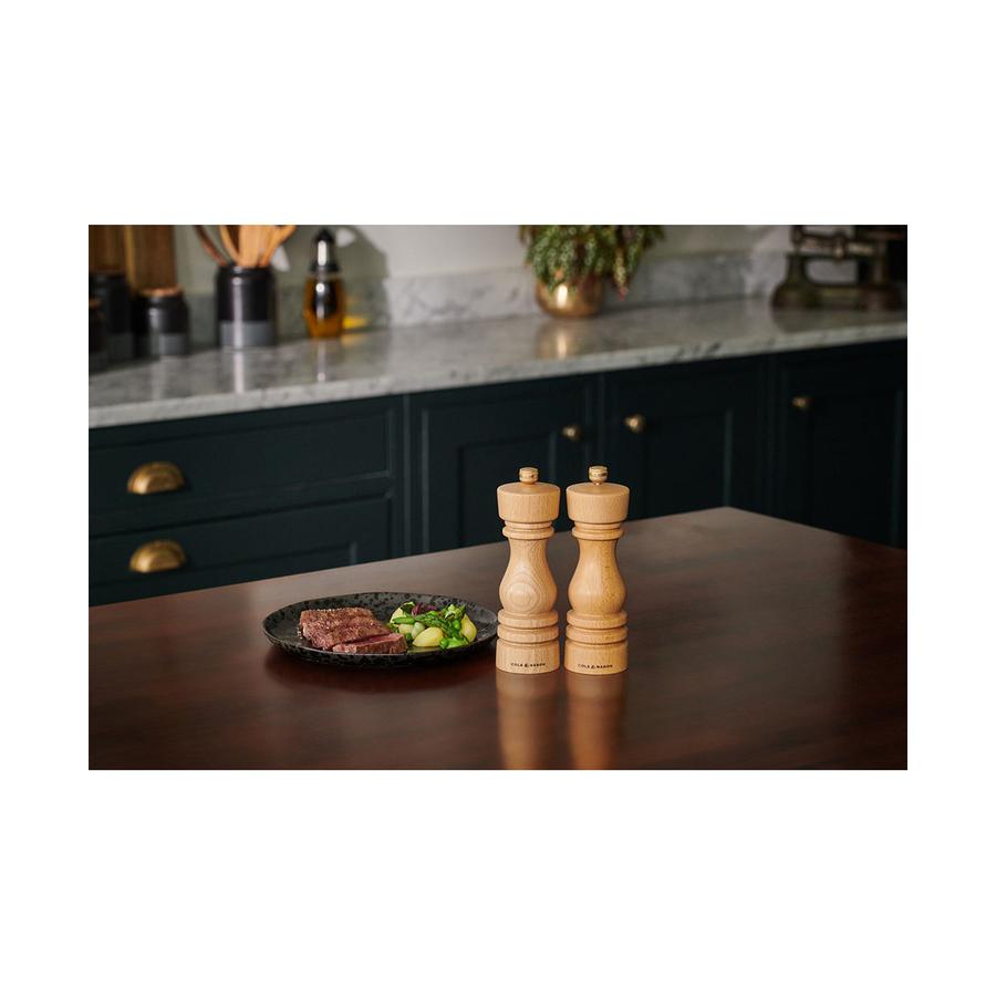 Cole & Mason London Mills Gift Set - 18cm Natural Beech Natural Beech