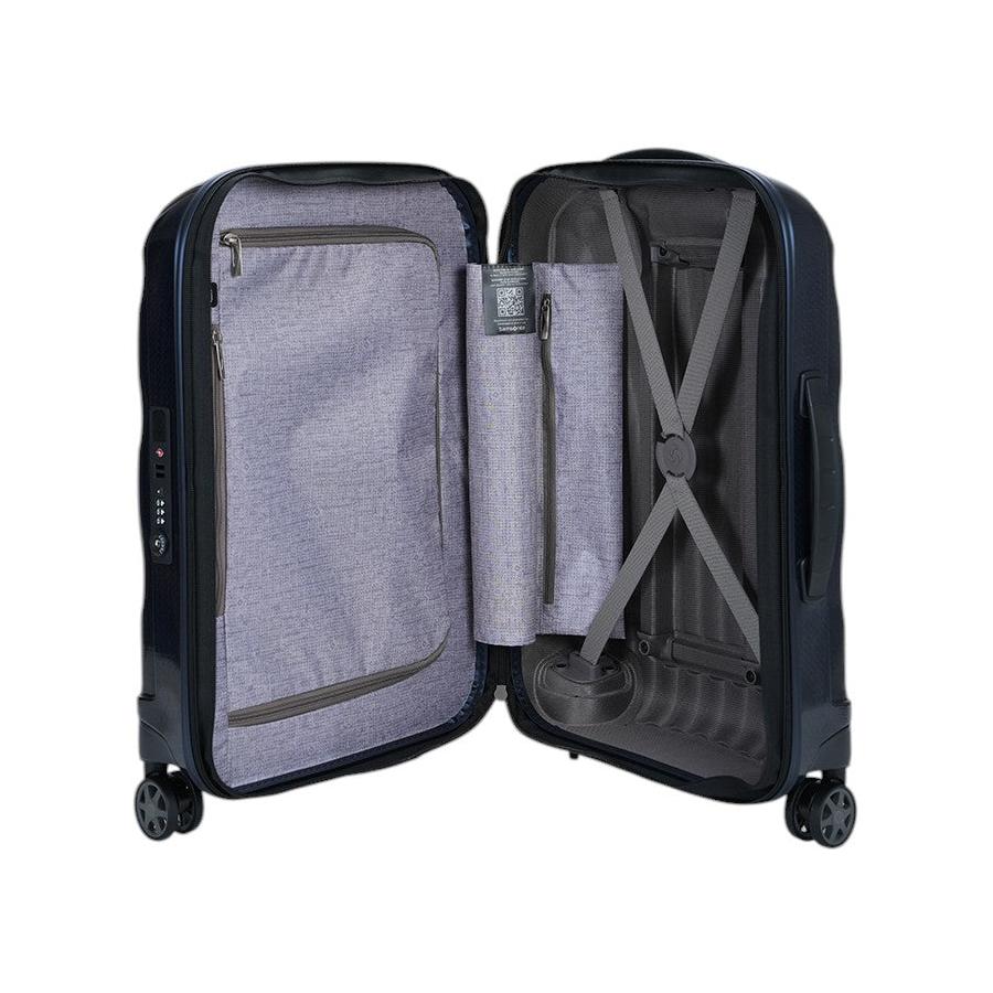 Samsonite C-Lite 55cm Exp CURV Carry-On Suitcase Midnight Blue Midnight Blue
