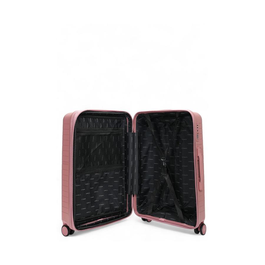 Caselite Summit 65cm Hardside Checked Suitcase Rose Rose