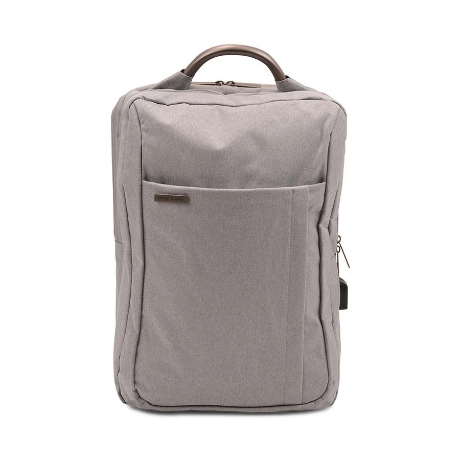 Pierre Cardin Sawyer Slim Tech 13" Laptop Backpack Grey Grey