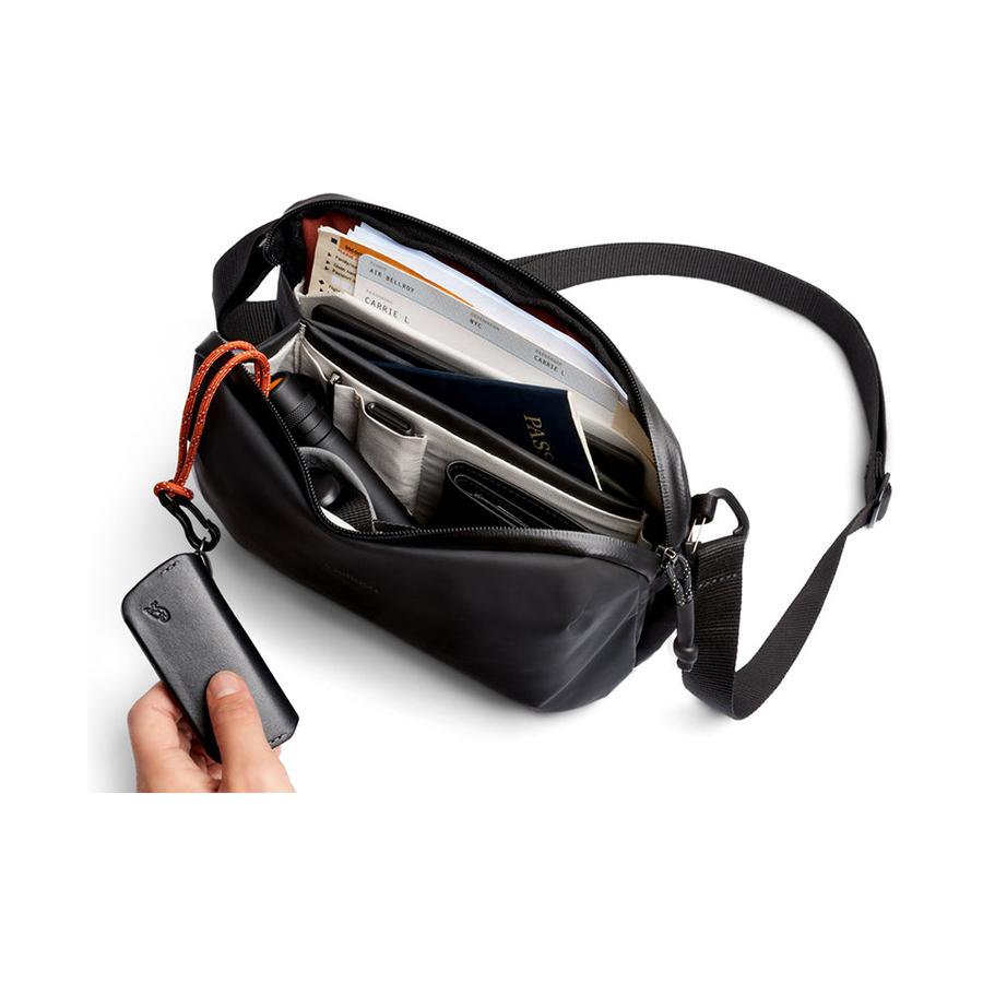 Bellroy Venture Travel Crossbody Jet Black Jet Black