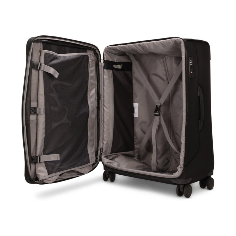 Victorinox Werks Traveler 6.0 71cm Softside Checked Suitcase Black Black