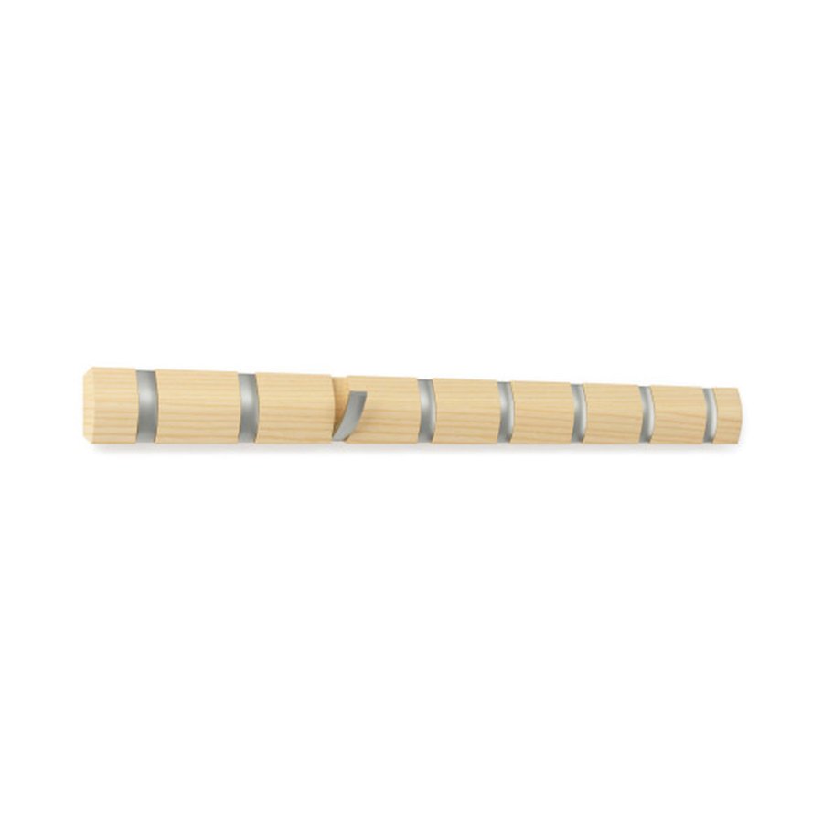 Umbra Flip 8 Wall Mounted Hook Natural Natural