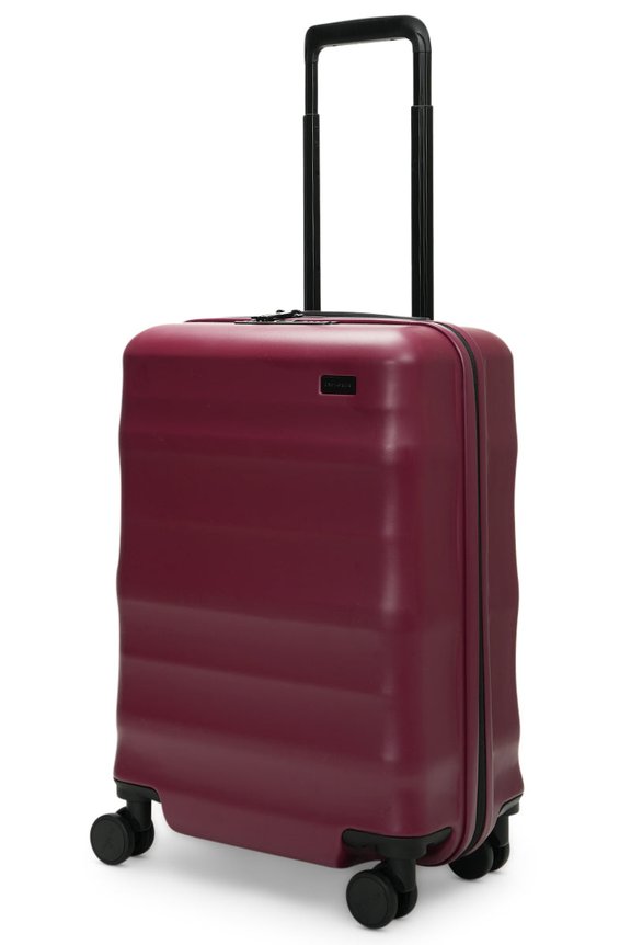 Explorer Luna-Air 55cm Hardside USB Carry-On Suitcase Merlot