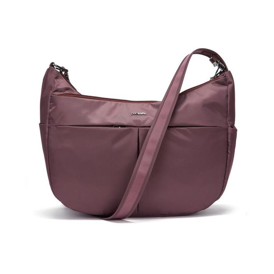 Pacsafe Cruise Anti-Theft Carry All Crossbody Bag Pinot Pinot