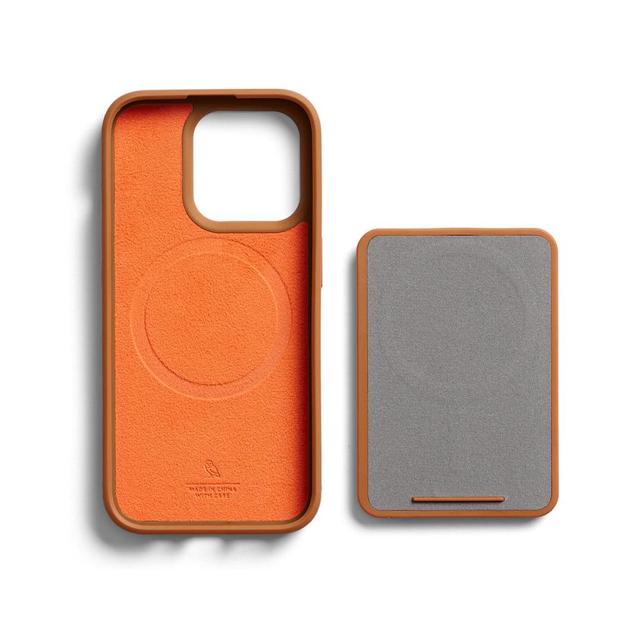 Bellroy iPhone 15 Pro Mod Phone Case + Wallet (With Button Add-On) Terracotta Terracotta