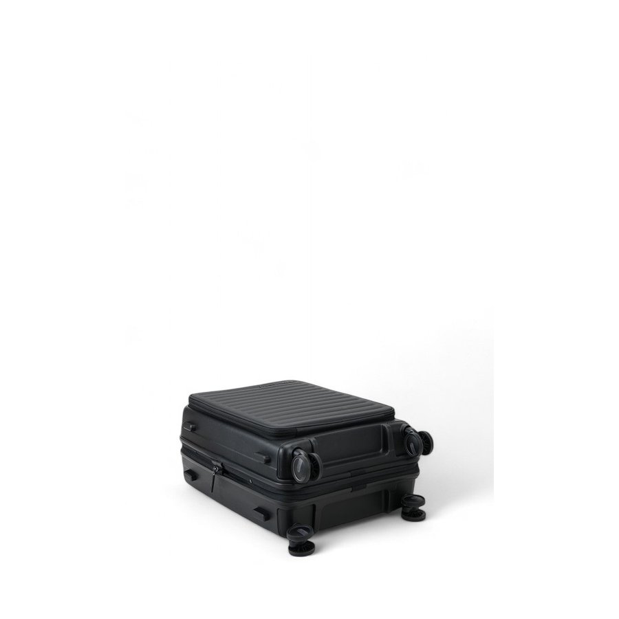 Samsonite Restackd 55cm Easy Access Carry-On Suitcase Black Black