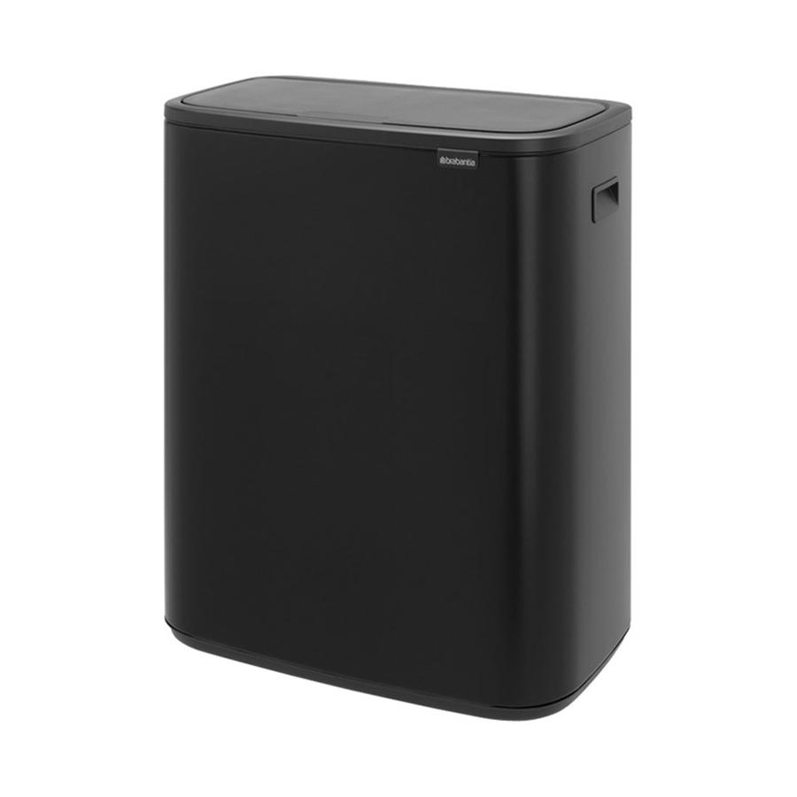Brabantia Bo Touch Bin (2 x 30L) Matte Black Matte Black