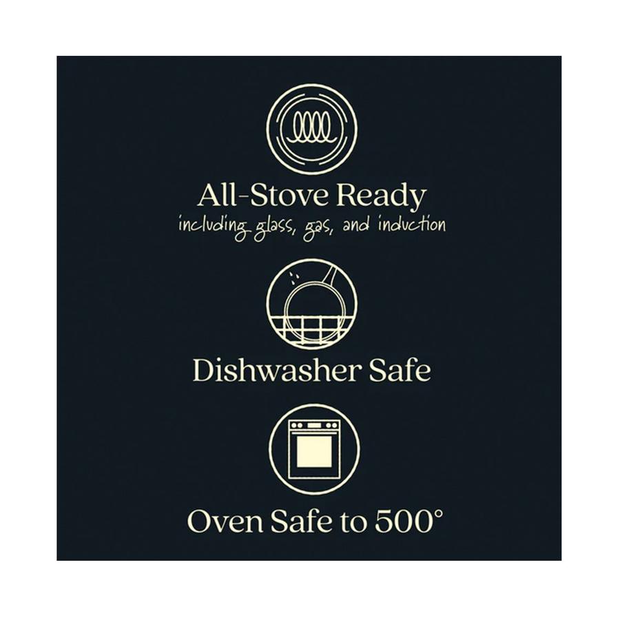 Anolon SearTech 10 Piece Cookware Set Black Black