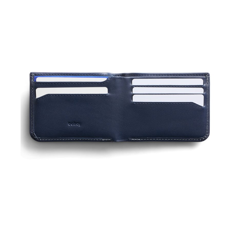 Bellroy RFID Hide & Seek LO Leather Wallet Navy Navy