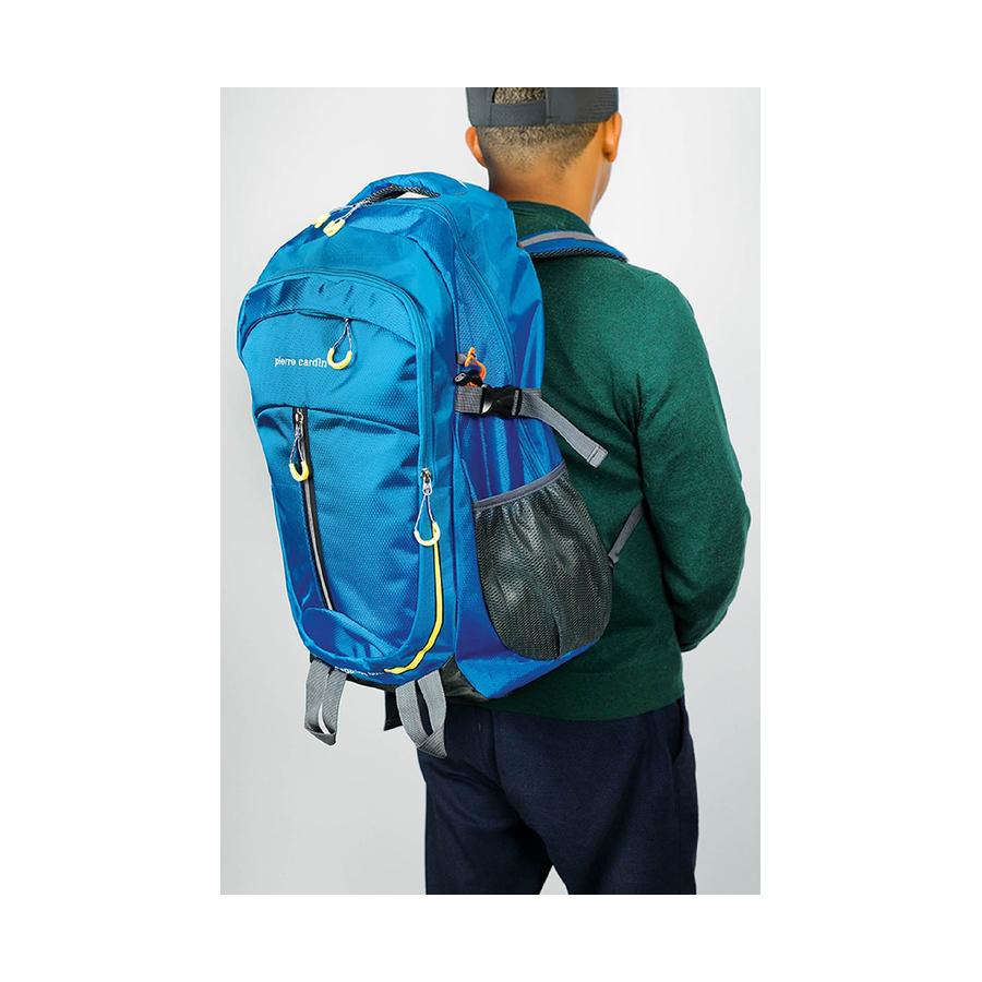 Pierre Cardin Jett Nylon Travel & Sport Large Backpack Blue Blue