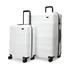 Explorer Luna-Air 55cm & 74cm Hardside Luggage Set White
