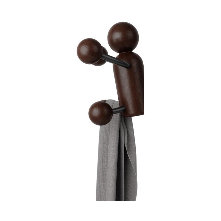 Umbra Woody Wall Hook Black/Walnut Black/Walnut