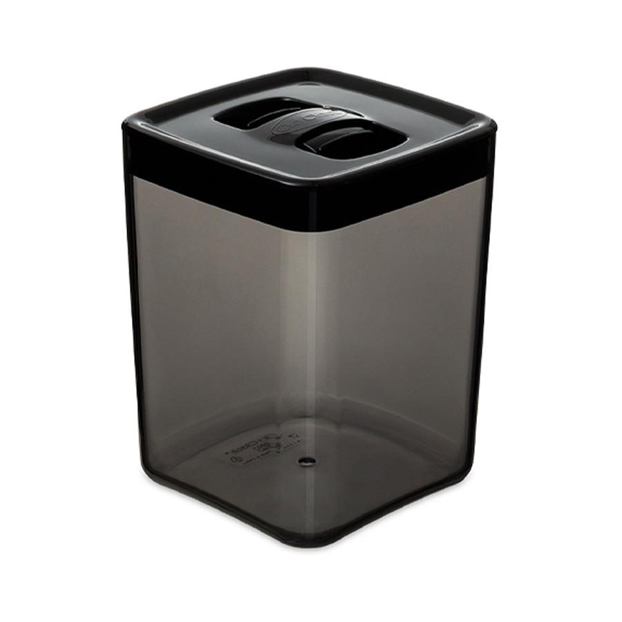 ClickClack Display Cube 2.8L Airtight Container Black Black