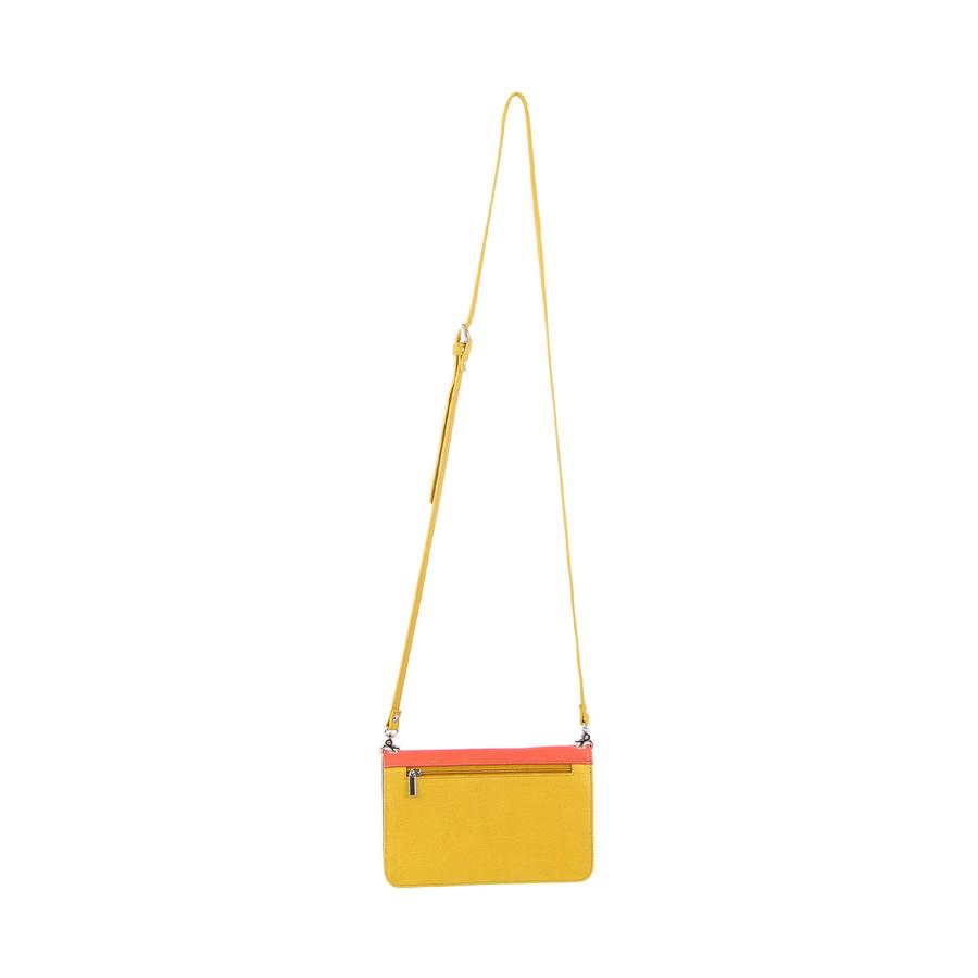 Pierre Cardin Arna Crossbody Organiser Orange/Yellow Orange/Yellow