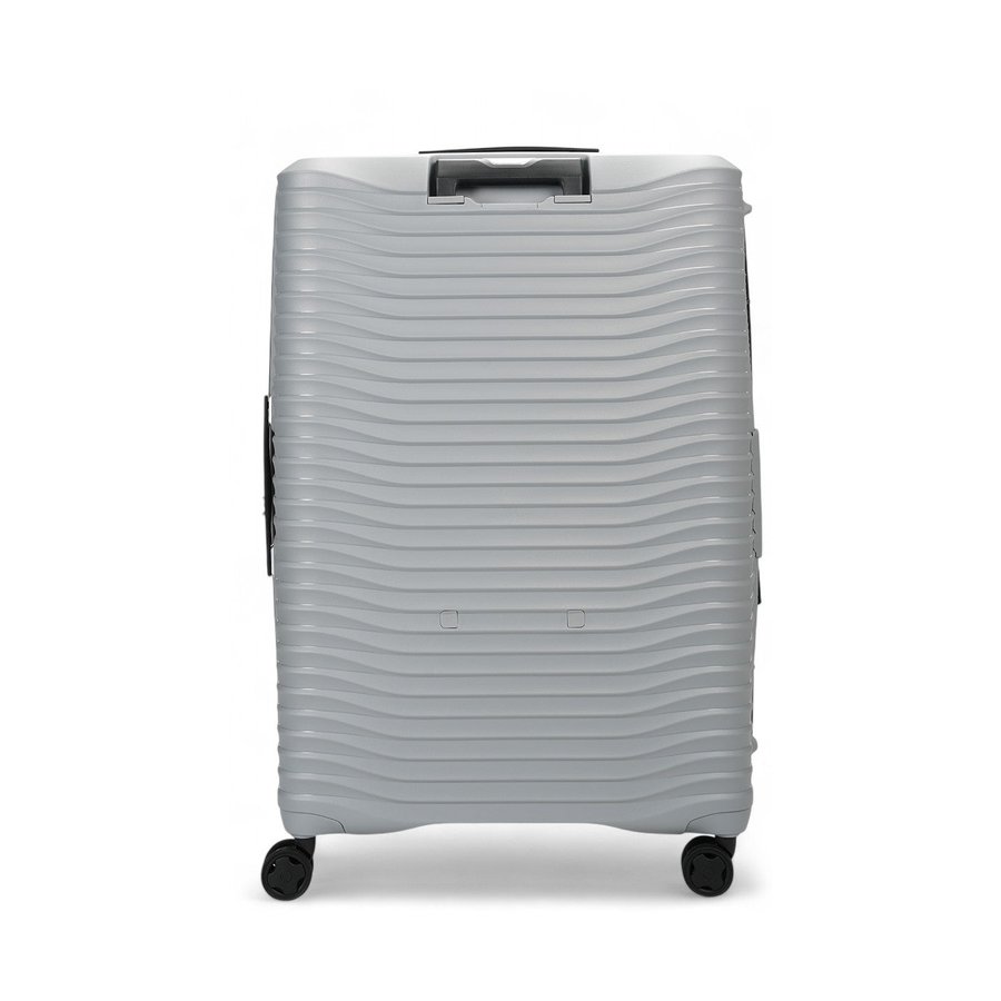 Samsonite Upscape 81cm Hardside Checked Suitcase Platinum Platinum