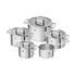 Zwilling Vitality 5 Piece Cookware Set Stainless Steel