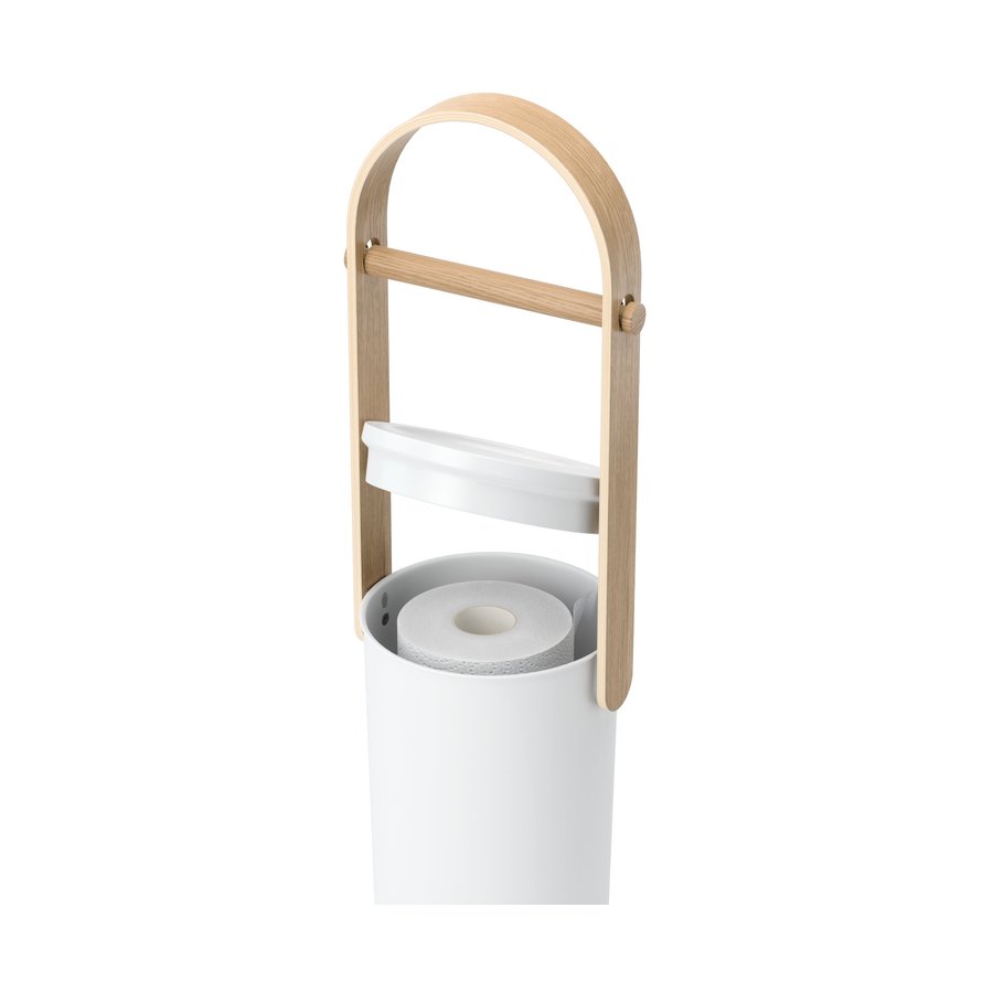 Umbra Bellwood Toilet Paper Holder & Reserve White/Natural White/Natural