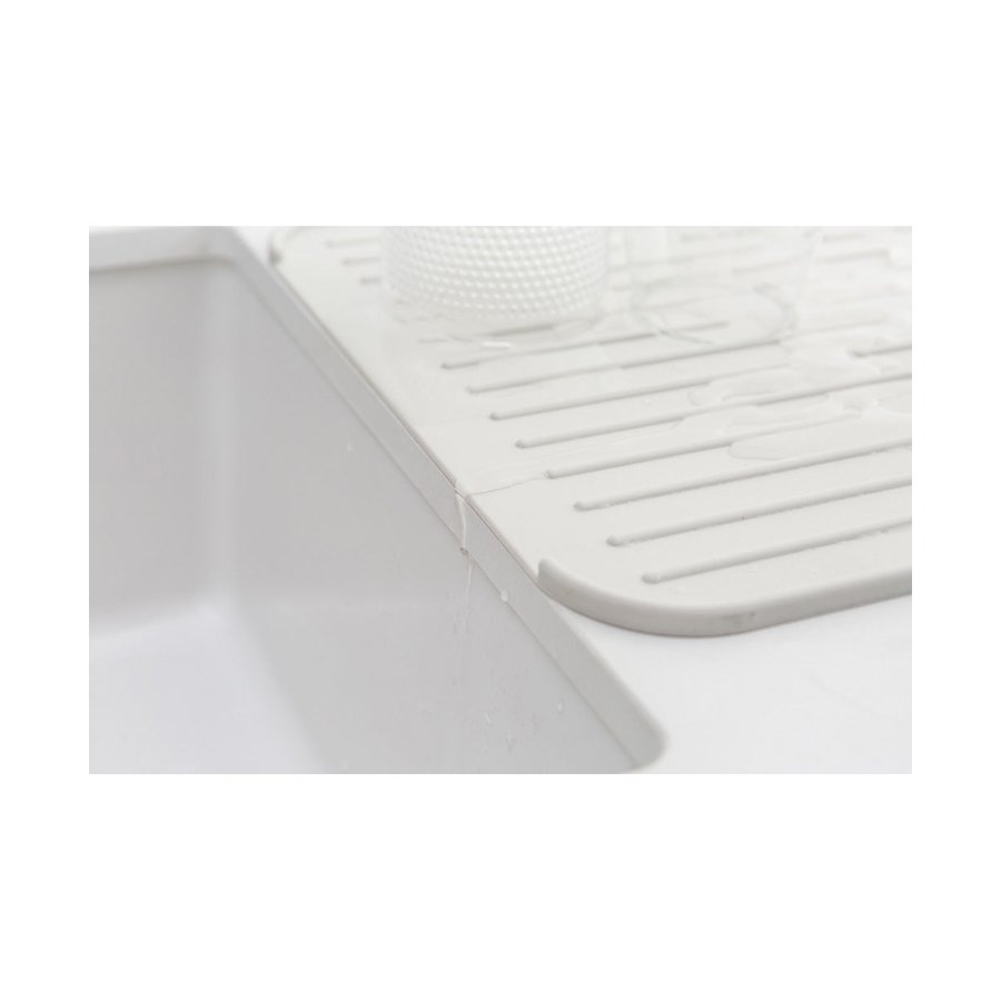 Brabantia Silicone Dish Drying Mat Light Grey Light Grey
