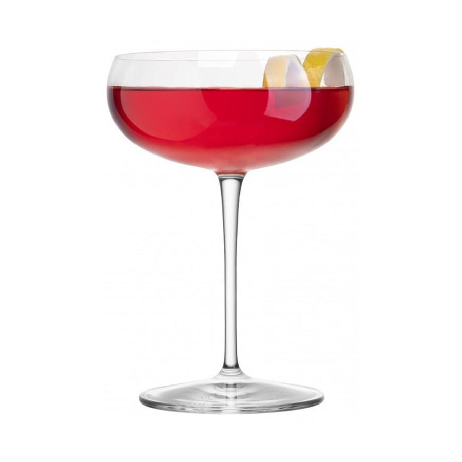 Luigi Bormioli Talismano 300ml Martini Glass Gift Set of 4 Clear Clear