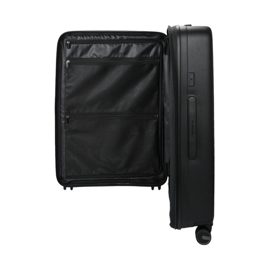 Samsonite Restackd 55cm Easy Access & 75cm Luggage Set Black Black