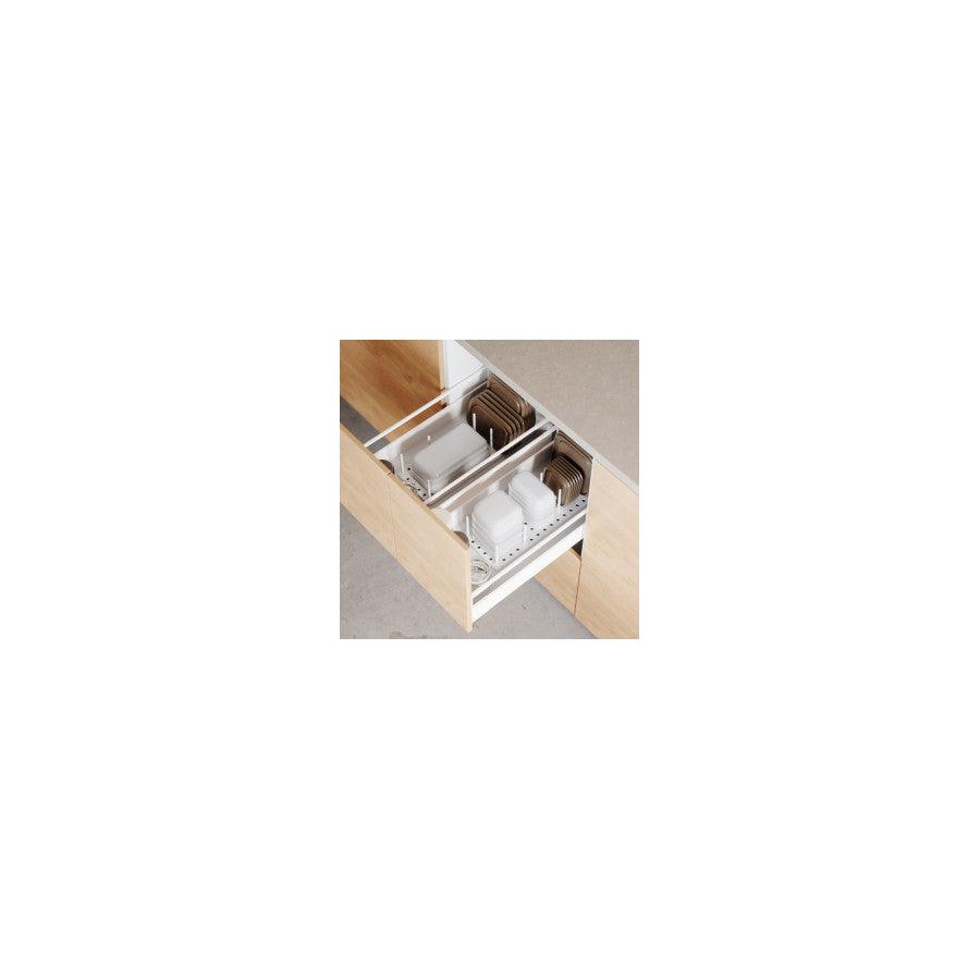 Umbra Peggy Kitchen Organiser White White