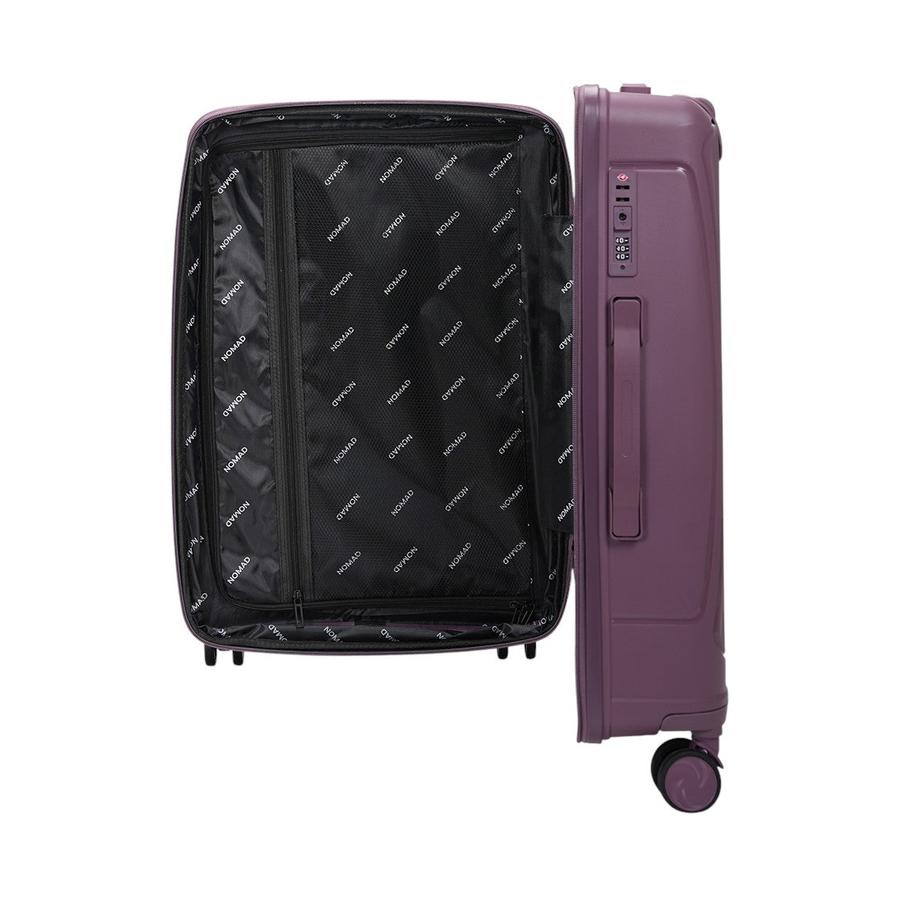 Nomad Quest 56cm & 65cm Hardside Luggage Set Purple Purple