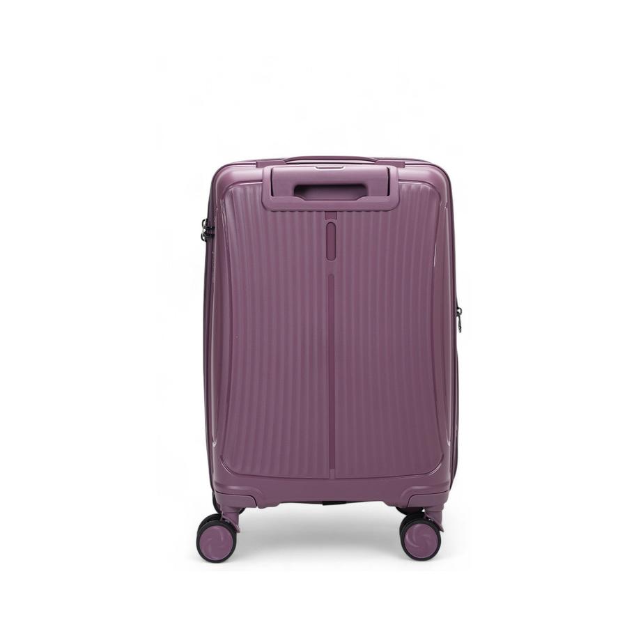 Caselite Quest 56cm Hardside Carry-On Suitcase Purple Purple