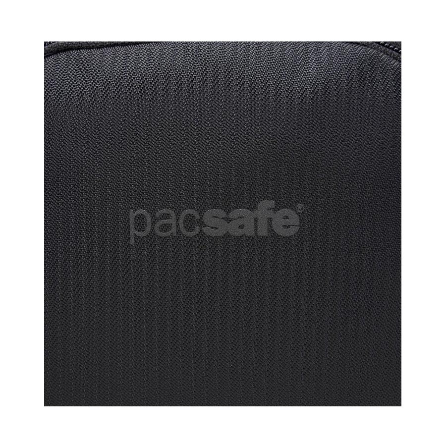 Pacsafe Metrosafe LS100 ECONYL Anti-Theft Recycled Crossbody Black Black