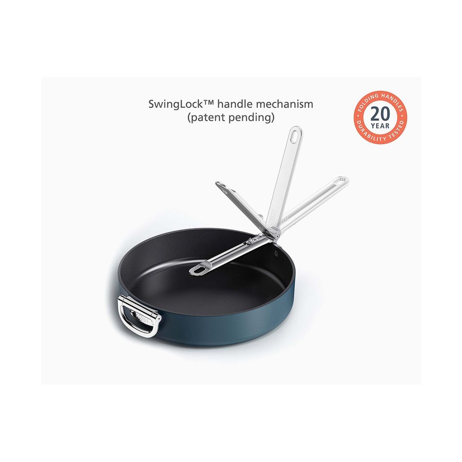 Joseph Joseph Space 30cm Non-Stick Frying Pan Midnight Blue Midnight Blue