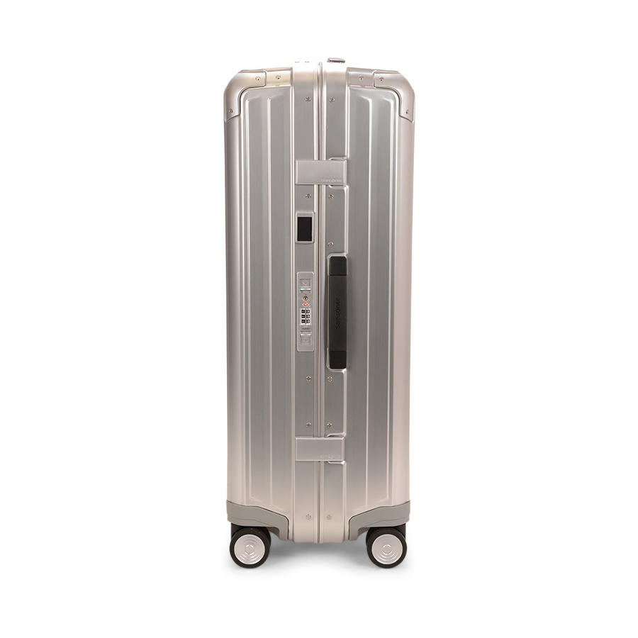 Samsonite Lite-Box ALU 76cm Hardside Checked Suitcase Aluminium Aluminium