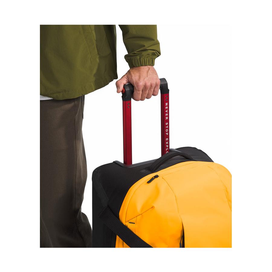 The North Face Base Camp Rolling Thunder 77cm Checked Suitcase Summit Gold Summit Gold