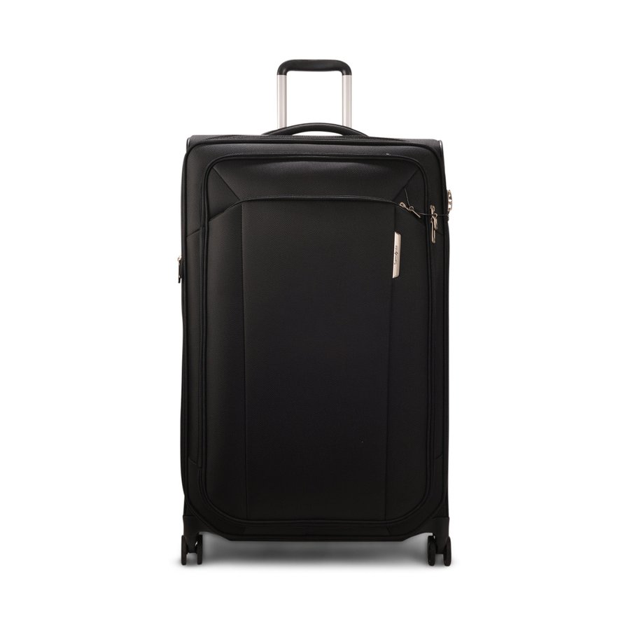 Samsonite Respark 79cm Softside Checked Suitcase Ozone Black Ozone Black