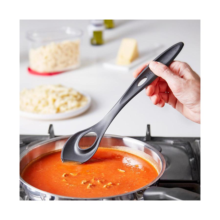 Tupperware Ergo Kitchen Mixing Spoon Black Black