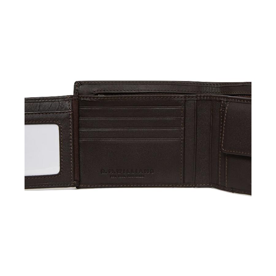 RM Williams Leather Wallet with Coin Pocket & Tab Brown Brown