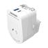 Jackson Outbound World USB-C, USB-A Travel Adaptor White