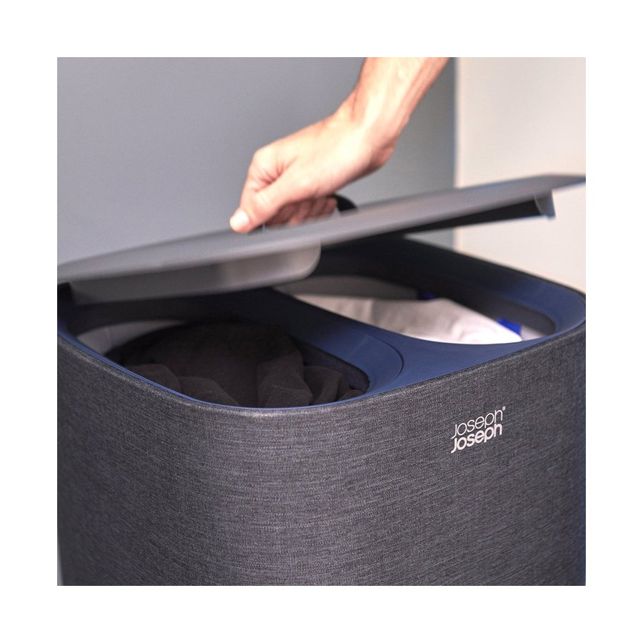 Joseph Joseph Tota 60L Laundry Separation Basket Carbon Black Carbon Black