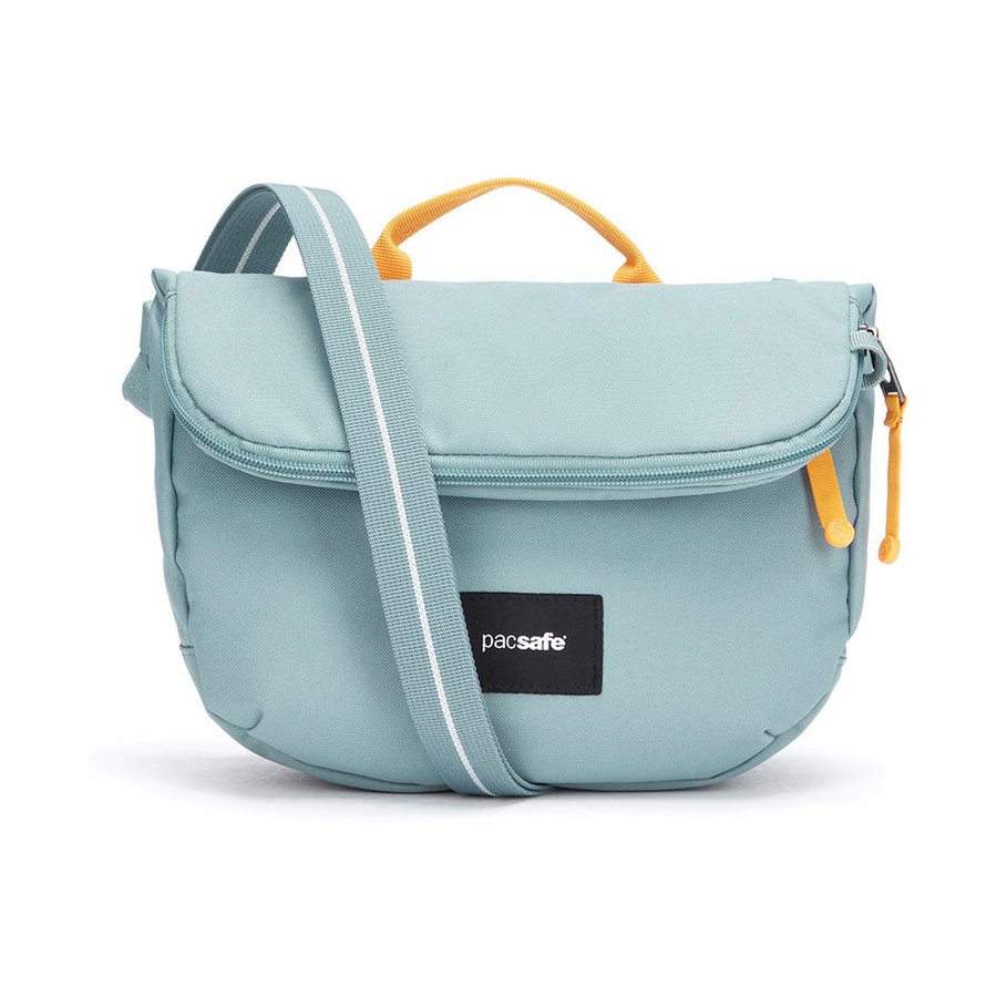 Pacsafe GO Anti-Theft Recycled Saddle Crossbody Bag Fresh Mint Fresh Mint