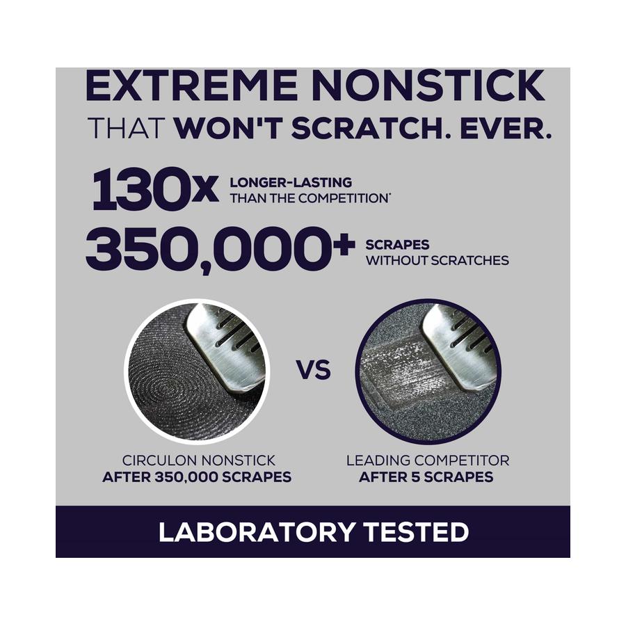 Circulon ScratchDefense A1 25.4cm Skillet Black Black