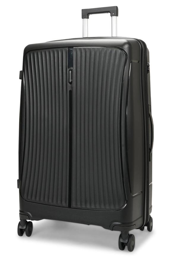 Nomad Quest 75cm Hardside Checked Suitcase Black