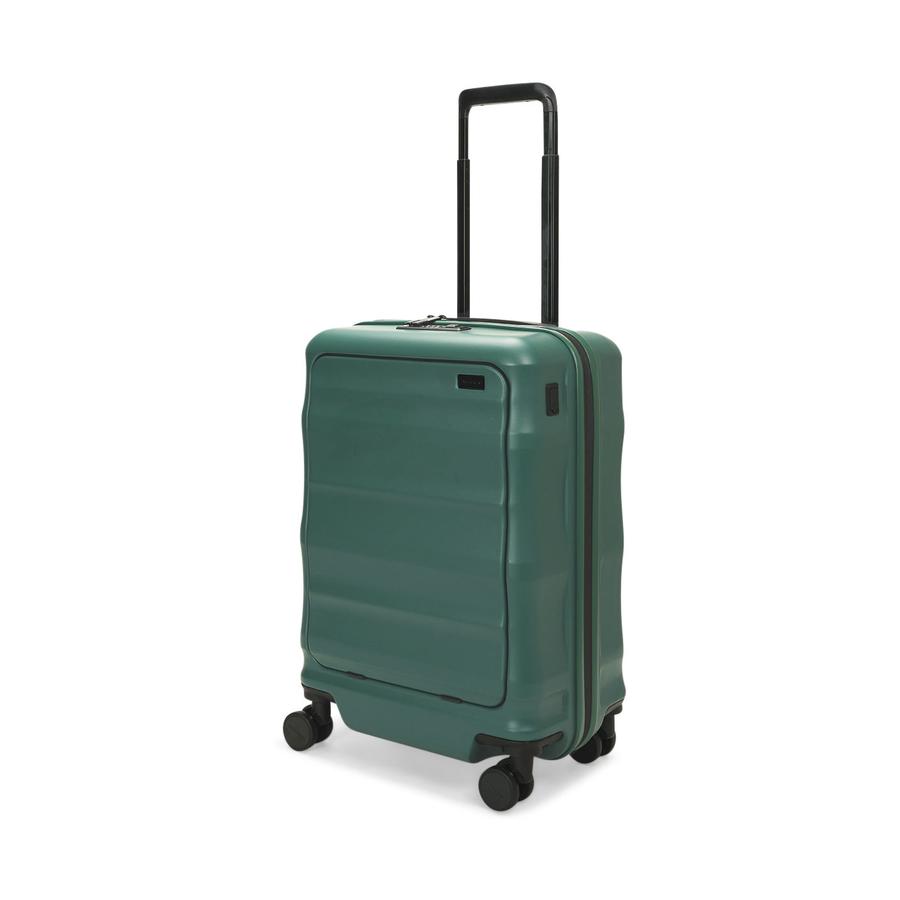Explorer Luna-Air 55cm Front Access Hardside Carry-On Suitcase Forest Green Forest Green